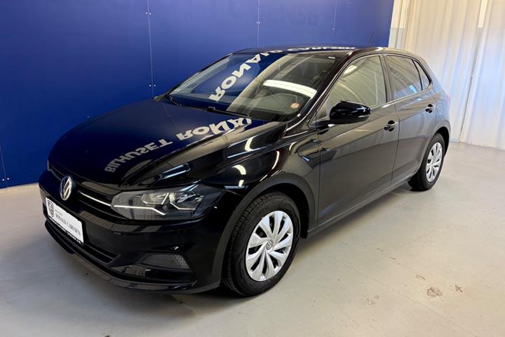 Sort VW Polo fra 2020