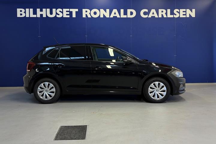 Sort VW Polo fra 2020