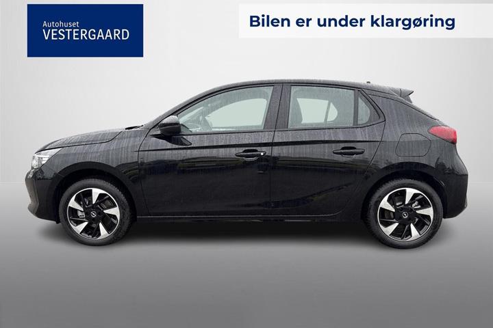 Sort Opel Corsa-e fra 2026