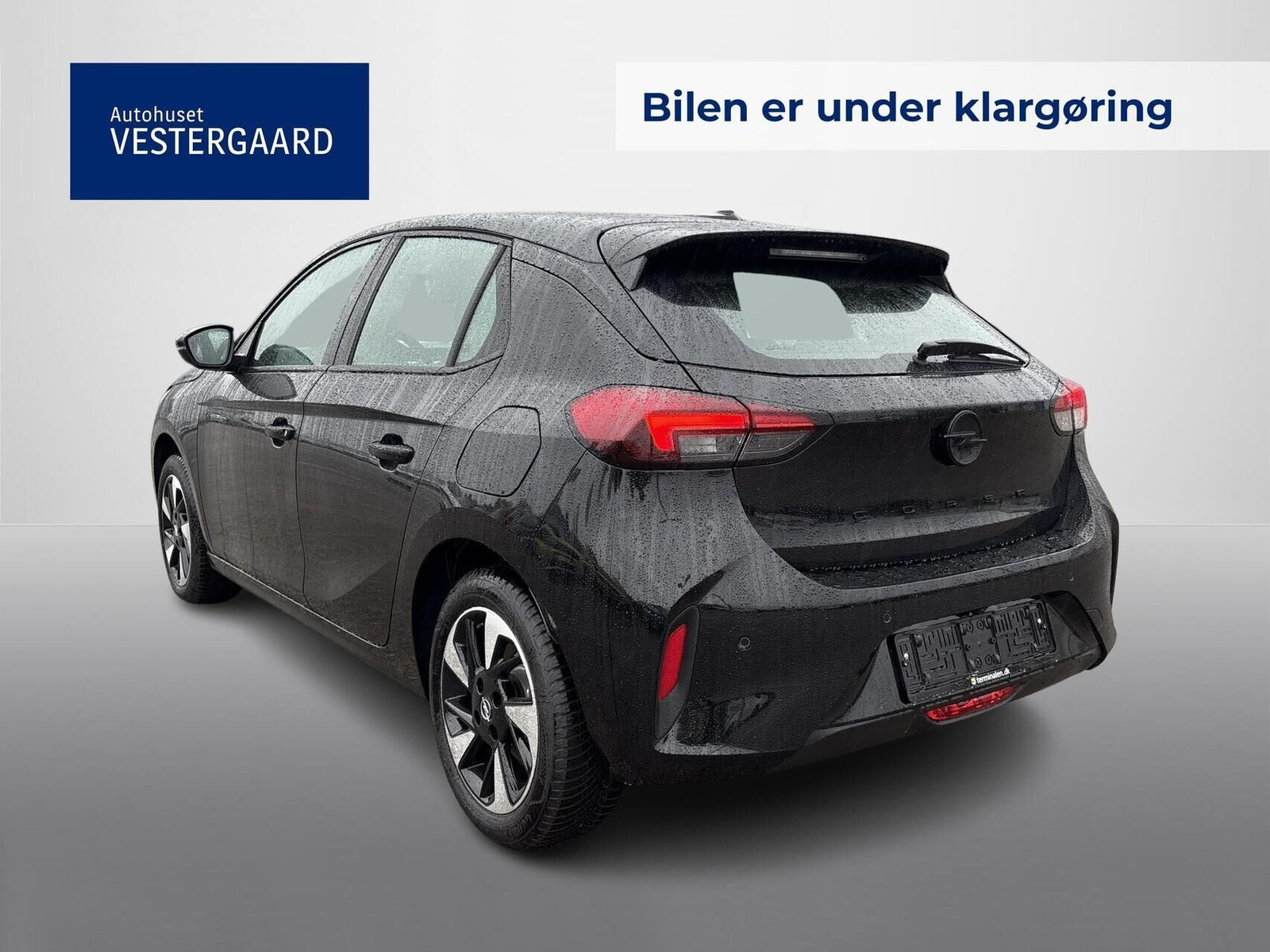 Sort Opel Corsa-e fra 2026