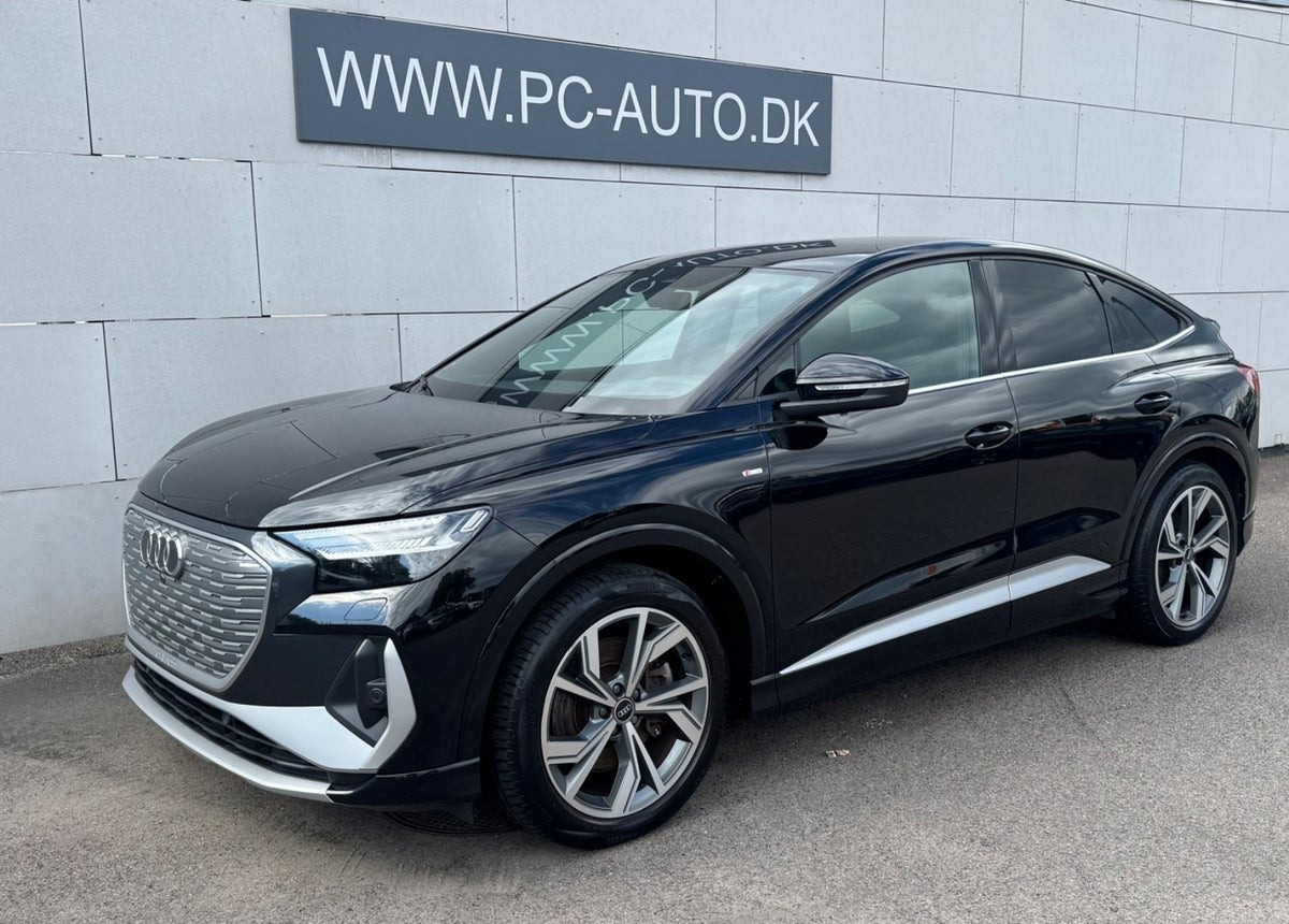 Audi Q4 e-tron 40 S-line Sportback