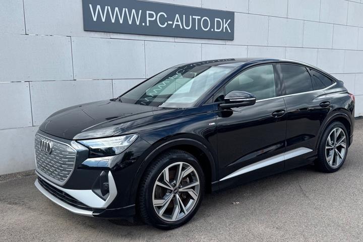 Sort Audi Q4 e-tron fra 2022