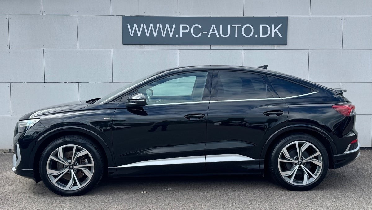 Sort Audi Q4 e-tron fra 2022