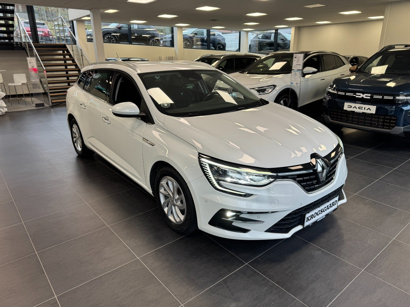 Hvid Renault Megane IV fra 2020