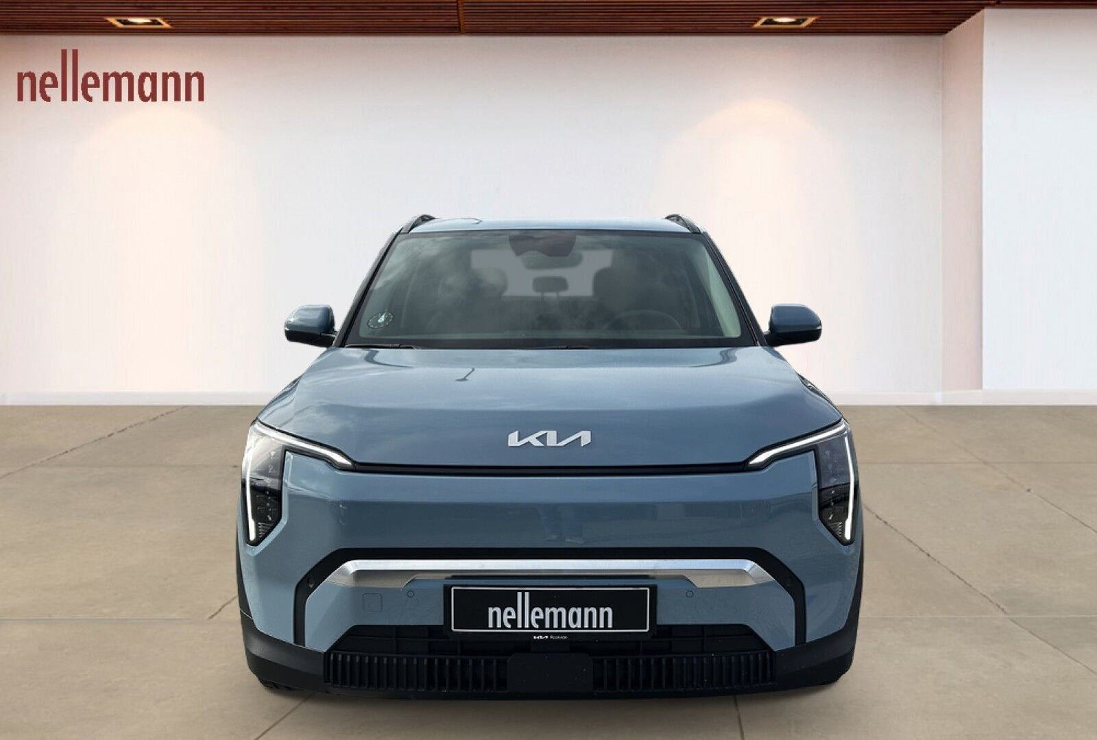 Blå Kia EV3 fra 2026
