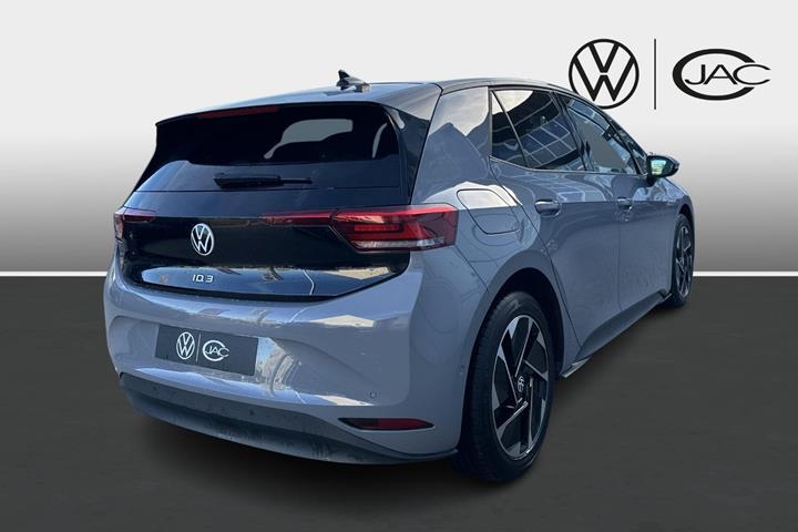 Grå VW ID.3 fra 2023