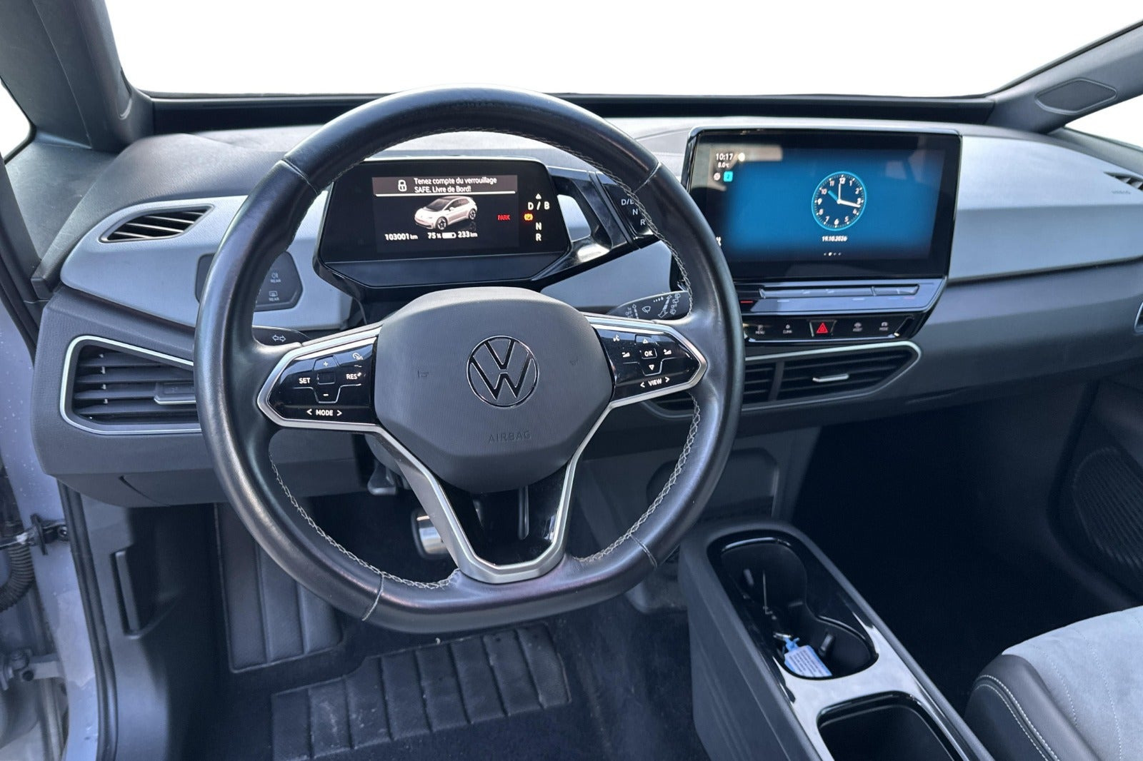 Grå VW ID.3 fra 2023