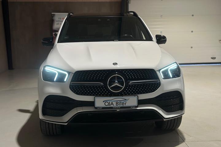 Hvid Mercedes GLE350 de fra 2020