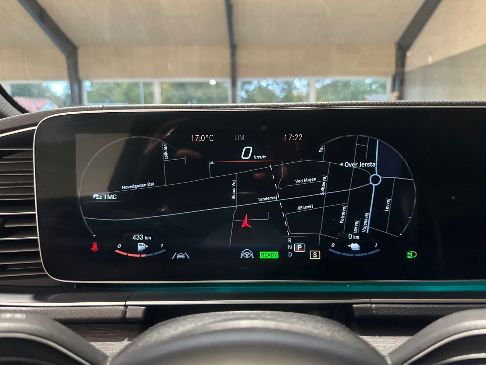 Hvid Mercedes GLE350 de fra 2020