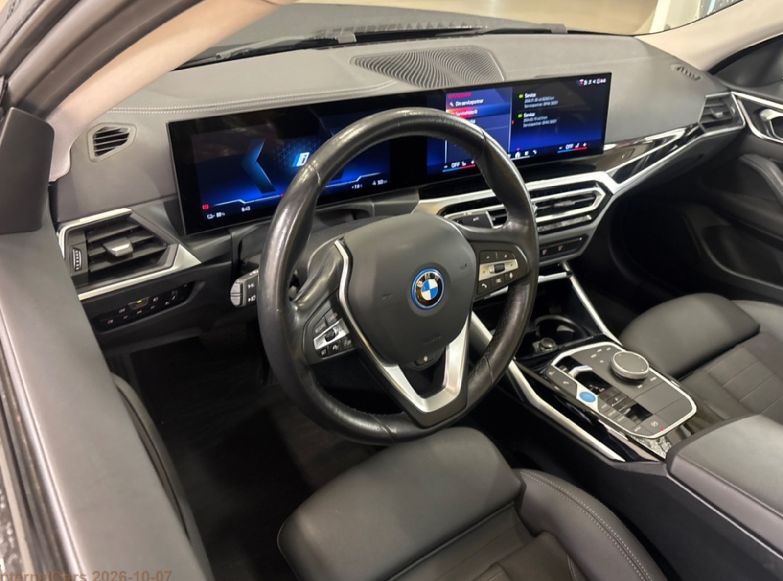 Sort BMW i4 fra 2024
