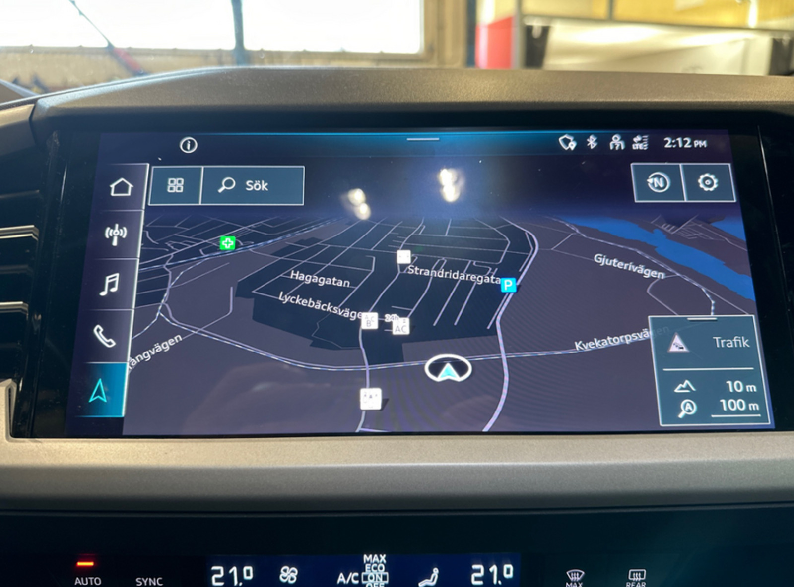 Sort Audi Q4 e-tron fra 2023