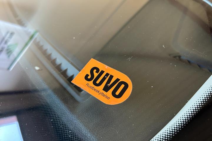 Gul VW Polo fra 2019
