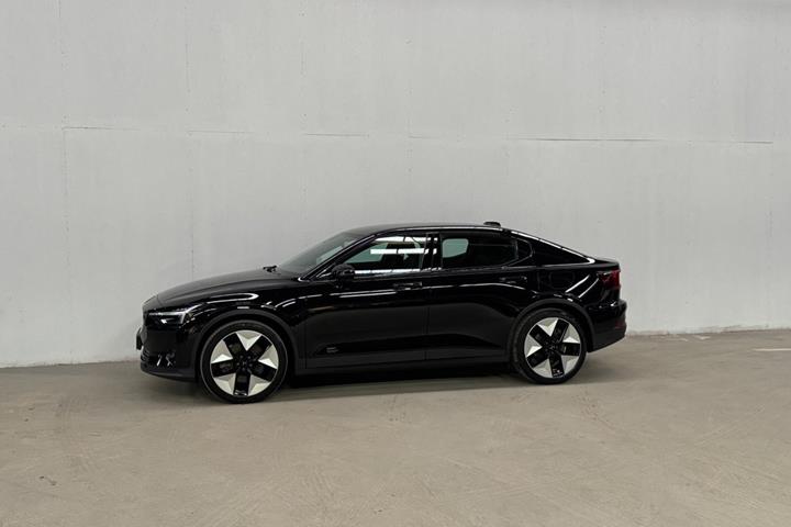Sort Polestar 2 fra 2023