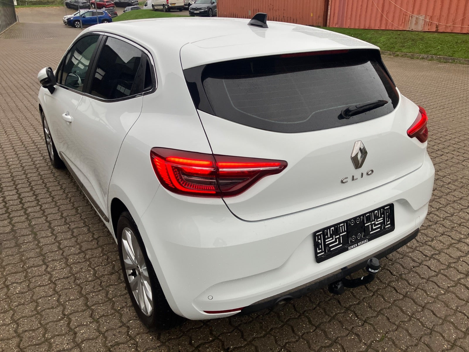 Hvid Renault Clio V fra 2021