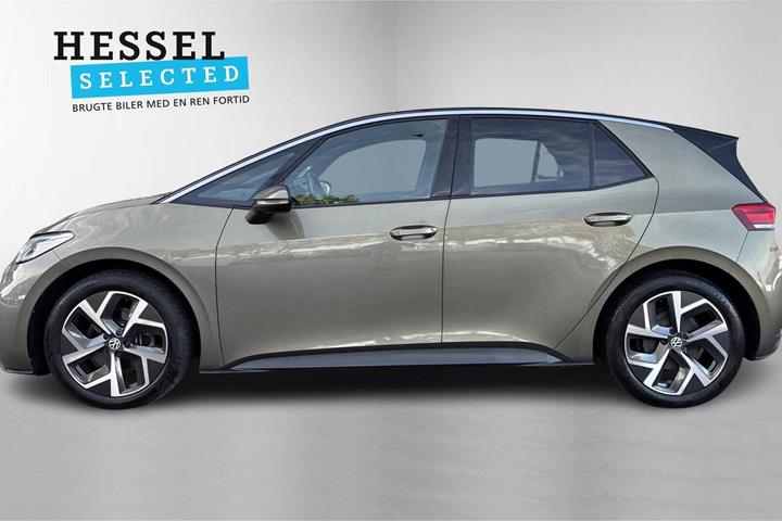 Grøn VW ID.3 fra 2023