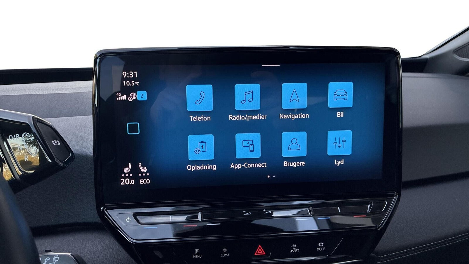 Grøn VW ID.3 fra 2023