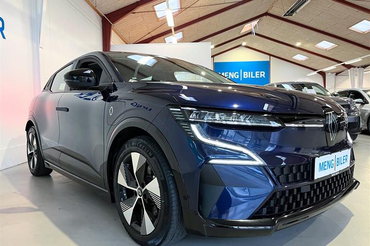 Blå Renault Mégane fra 2023