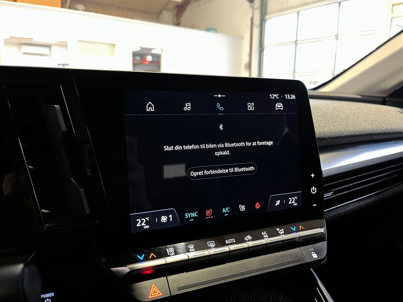 Blå Renault Mégane fra 2023