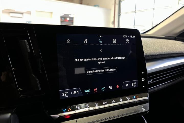 Blå Renault Mégane fra 2023