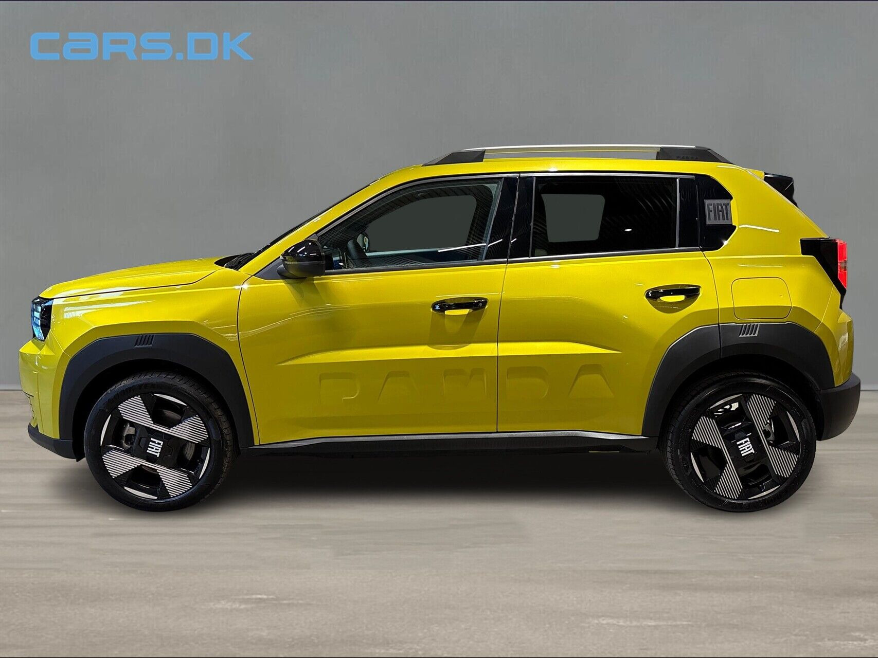 Gul Fiat Grande Panda fra 2025