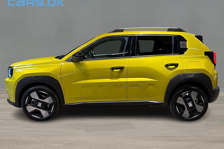 Gul Fiat Grande Panda fra 2025