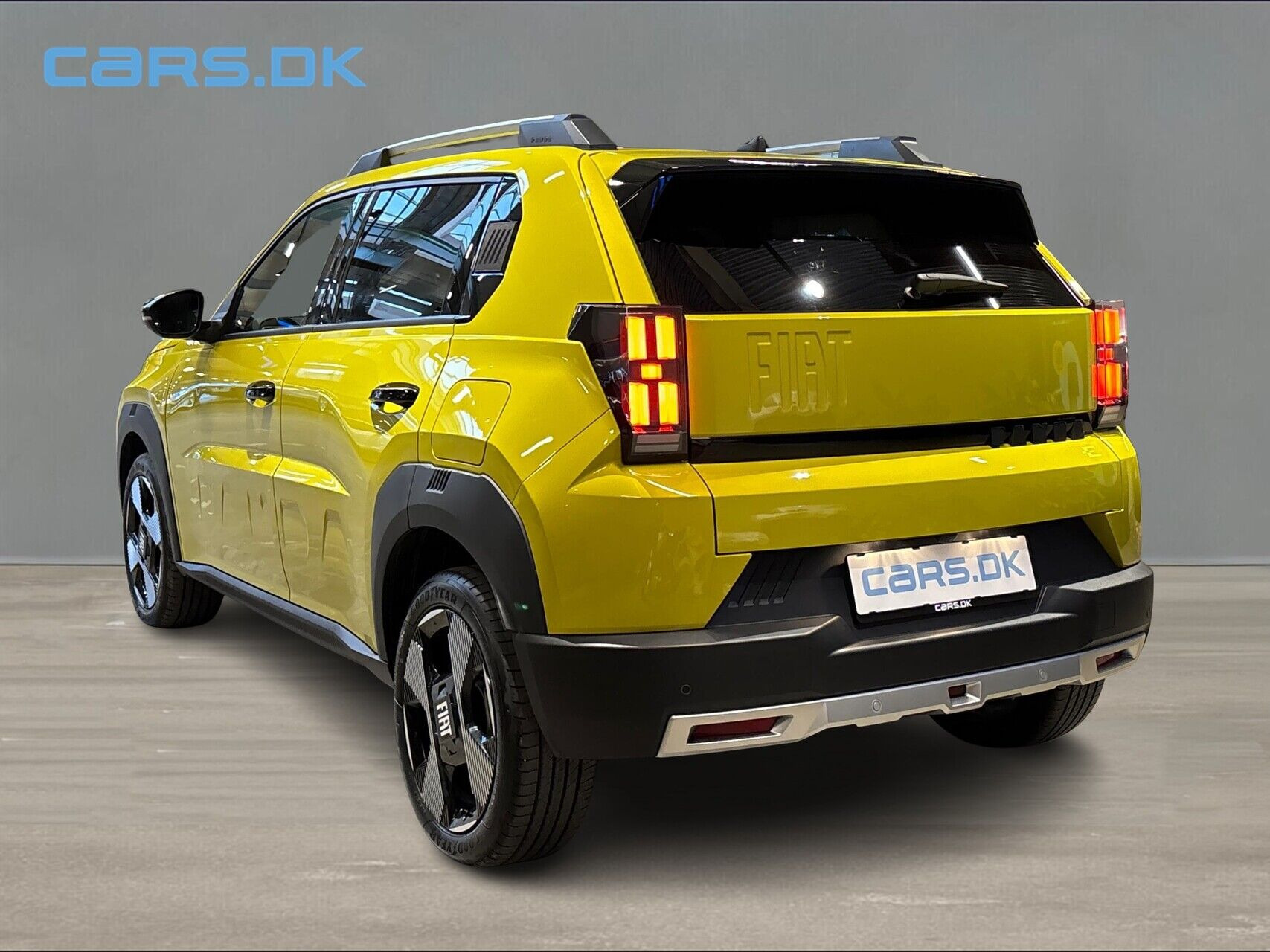 Gul Fiat Grande Panda fra 2025