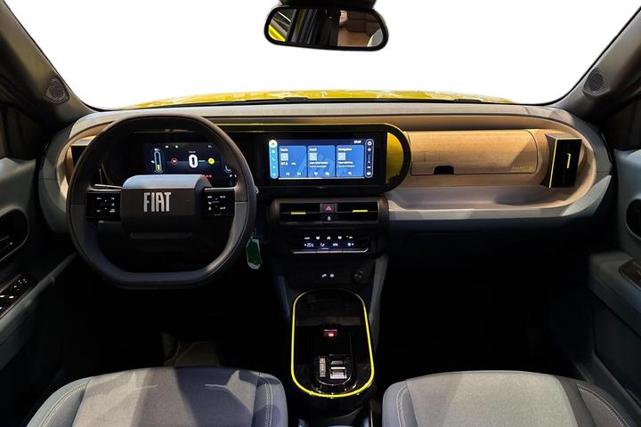 Gul Fiat Grande Panda fra 2025