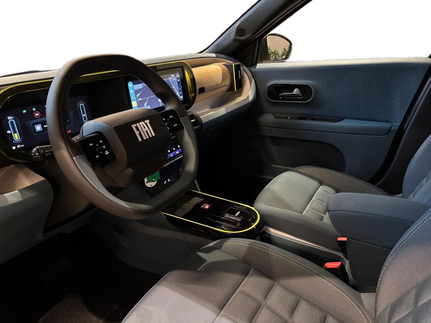 Gul Fiat Grande Panda fra 2025