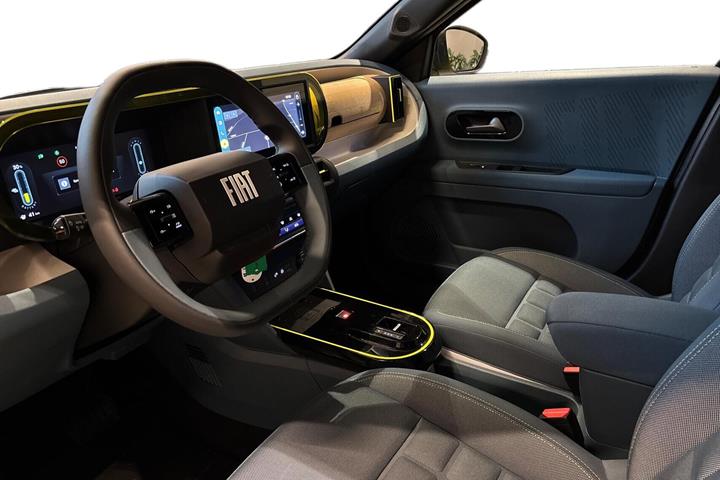 Gul Fiat Grande Panda fra 2025