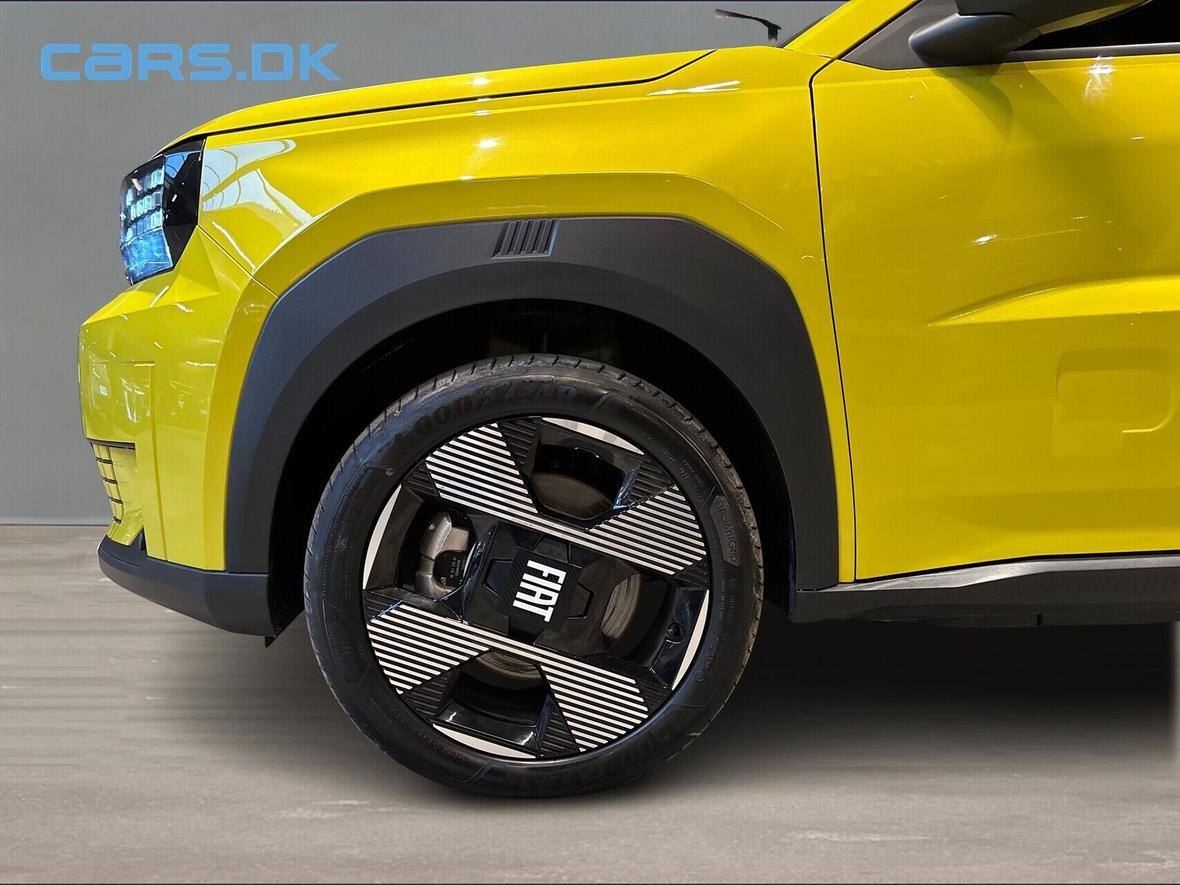 Gul Fiat Grande Panda fra 2025