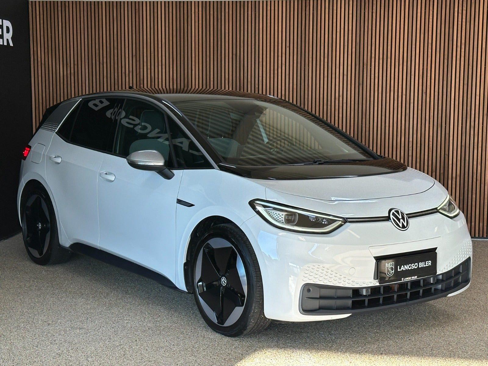 Hvid VW ID.3 fra 2020