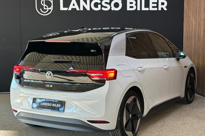 Hvid VW ID.3 fra 2020