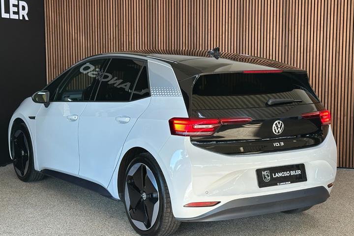 Hvid VW ID.3 fra 2020
