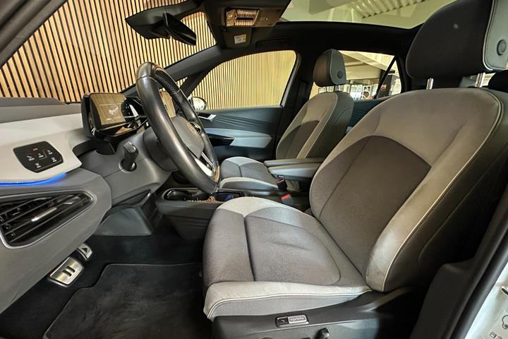 Hvid VW ID.3 fra 2020