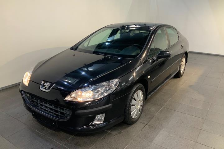 Sort Peugeot 407 fra 2006