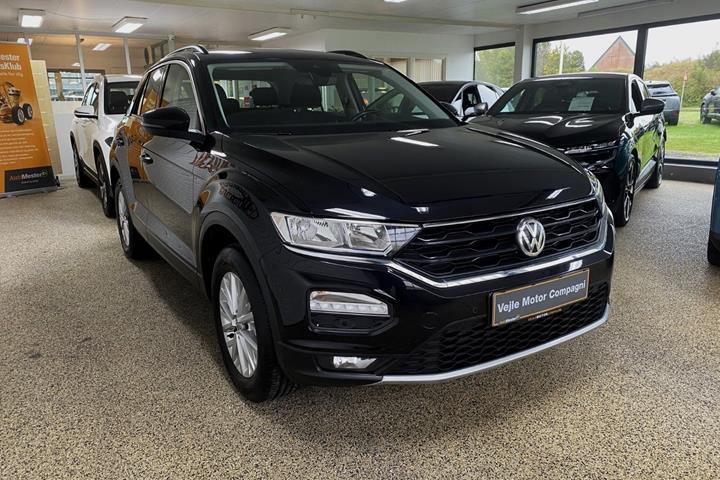 Sort VW T-Roc fra 2020