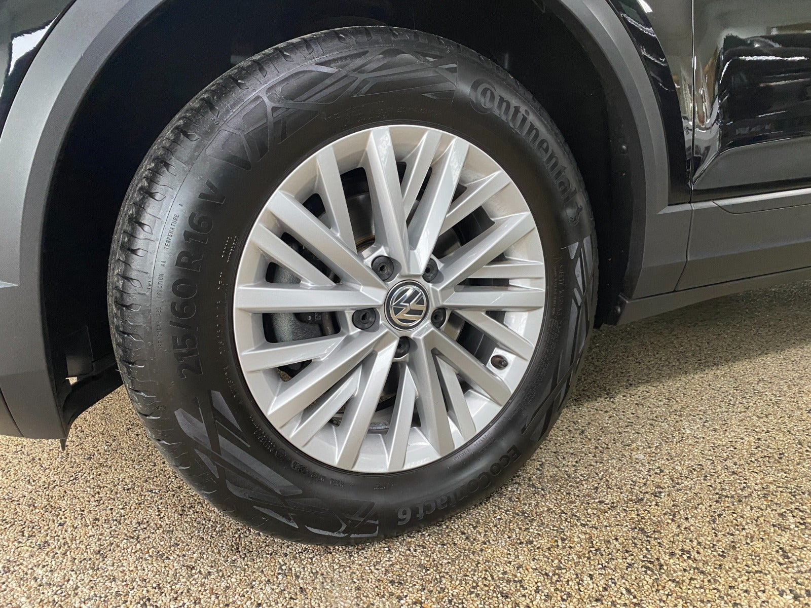 Sort VW T-Roc fra 2020