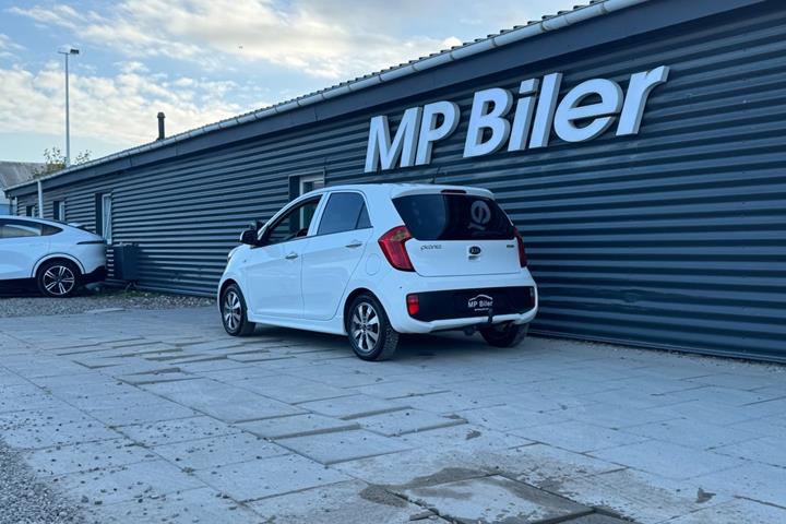 Hvid Kia Picanto fra 2015