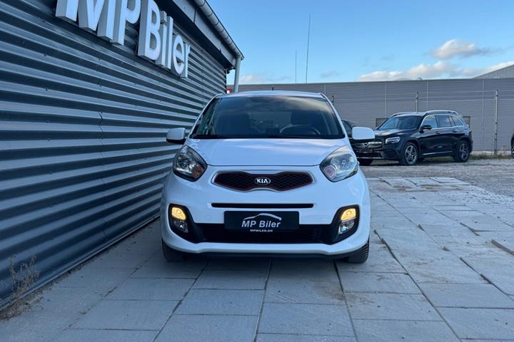 Hvid Kia Picanto fra 2015