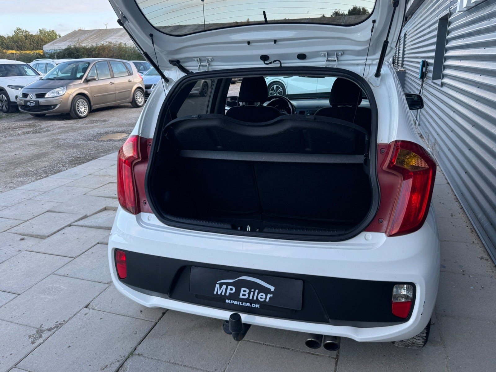 Hvid Kia Picanto fra 2015