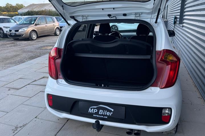 Hvid Kia Picanto fra 2015