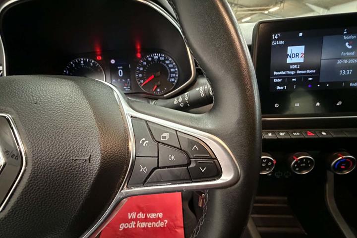 Sort Renault Clio V fra 2021