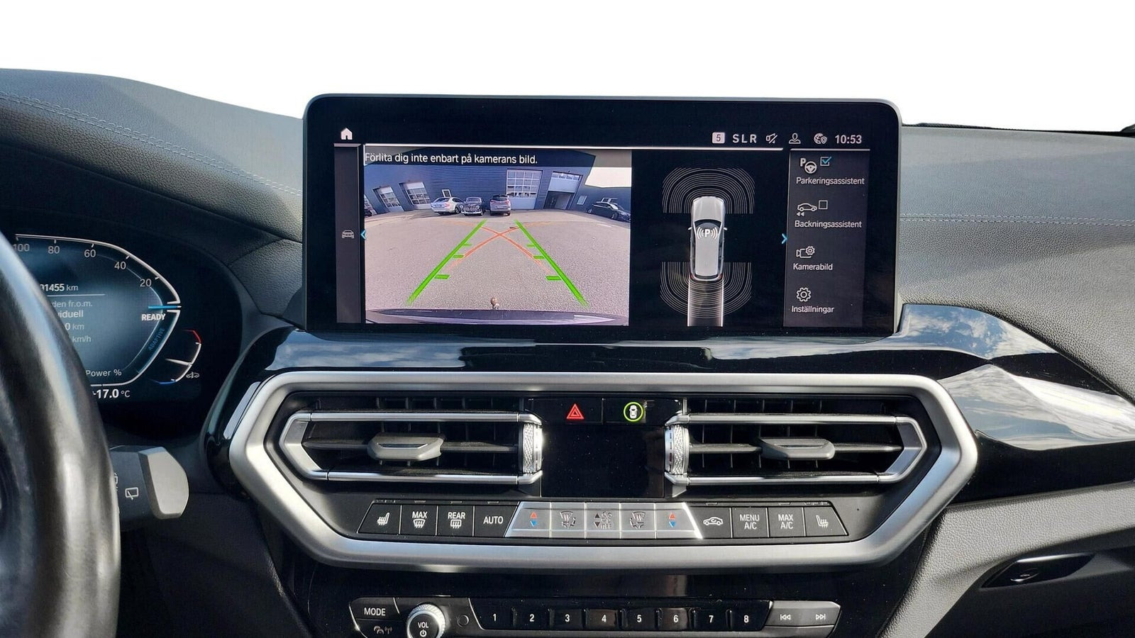 Grå BMW iX3 fra 2023