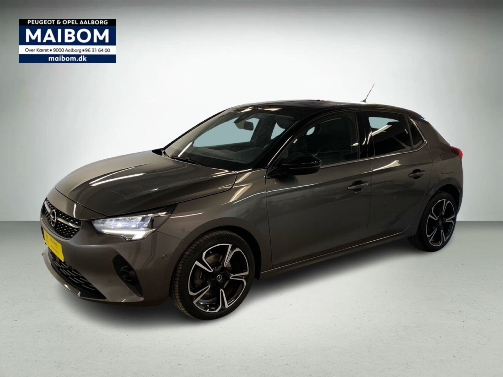 Sort Opel Corsa fra 2020