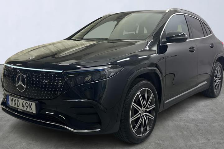 Sort Mercedes EQA250+ fra 2025