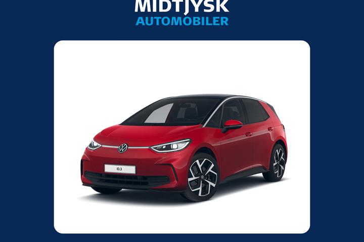 Rød VW ID.3 fra 2024