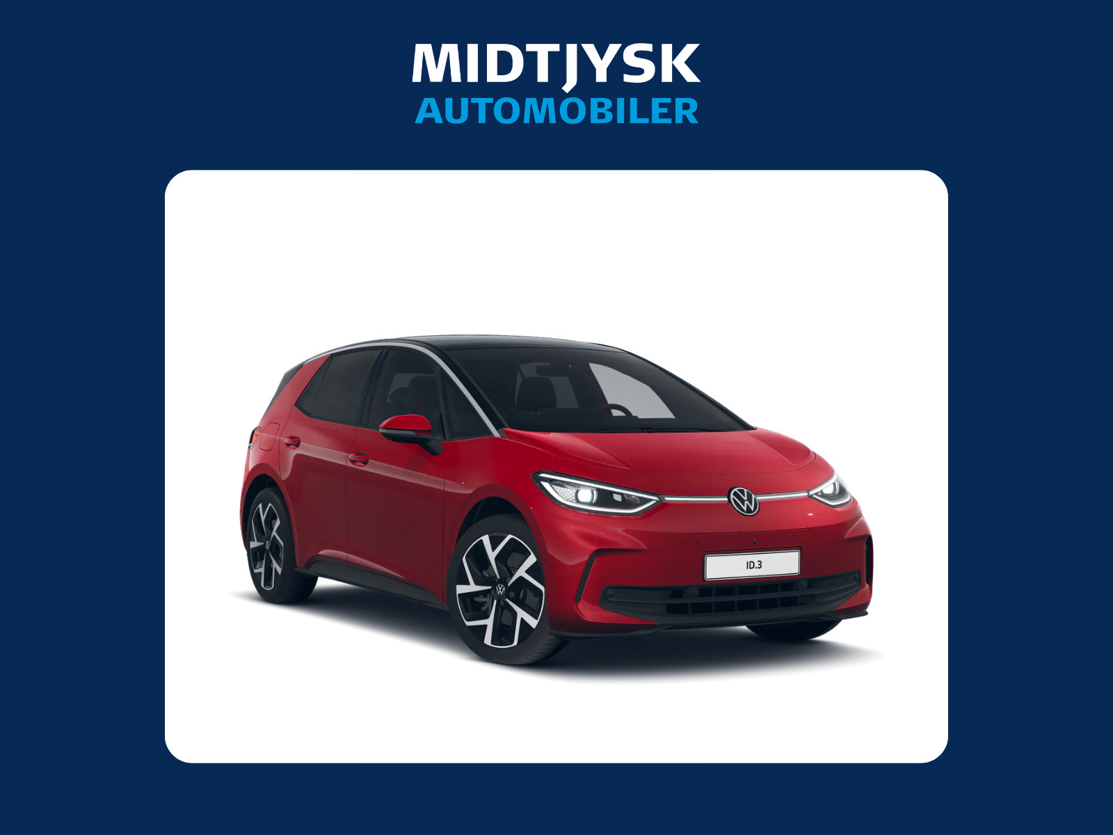 Rød VW ID.3 fra 2024