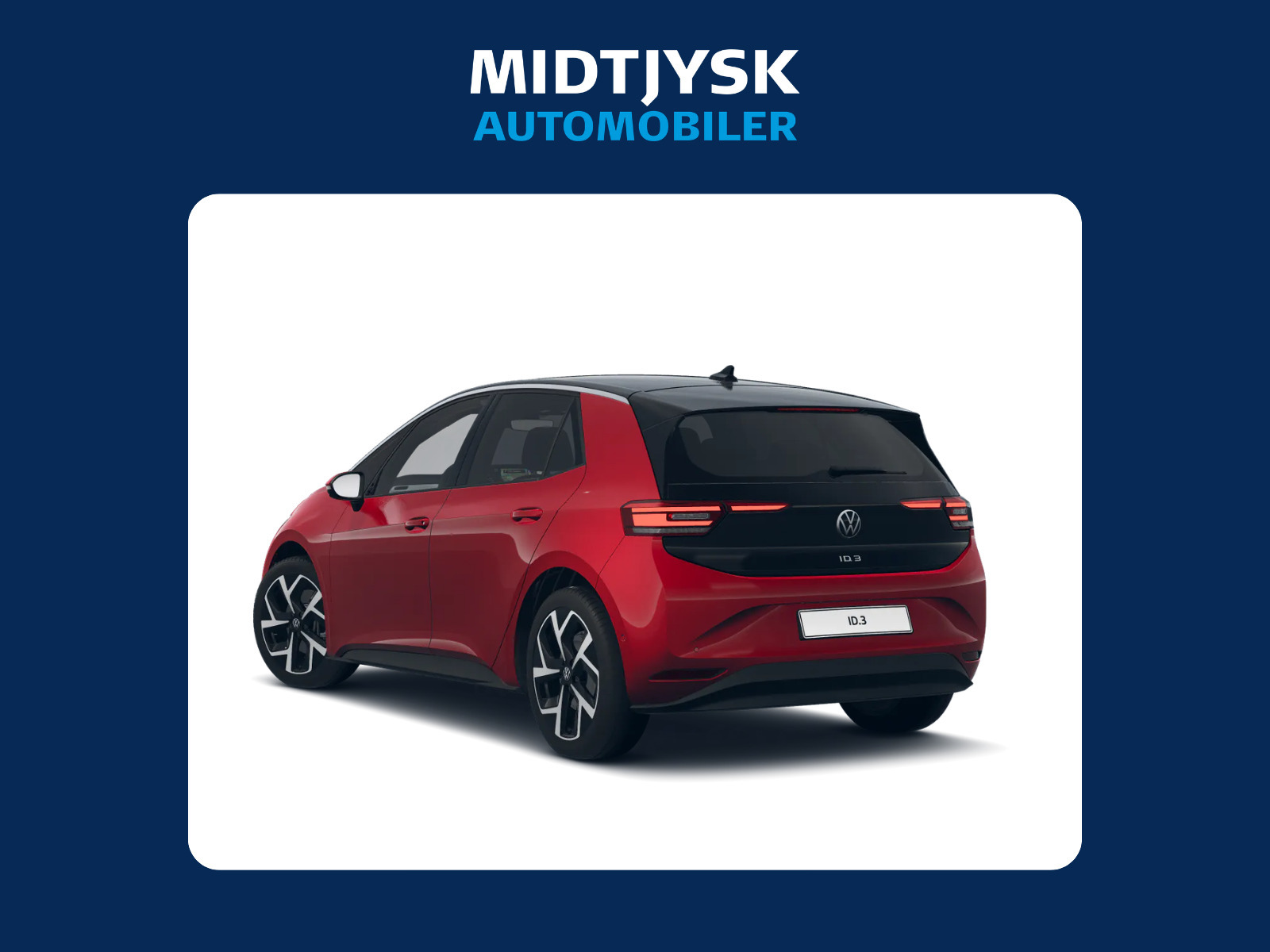 Rød VW ID.3 fra 2024