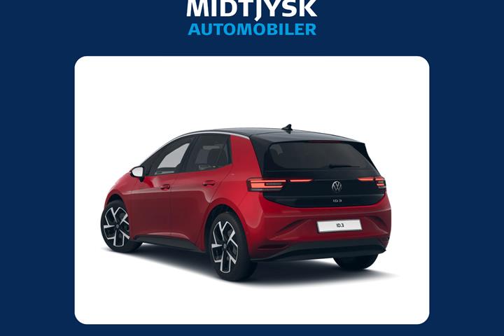 Rød VW ID.3 fra 2024
