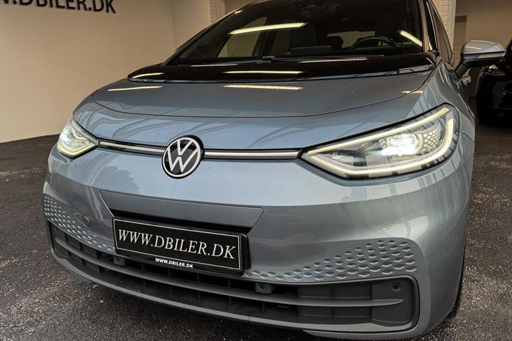 Grå VW ID.3 fra 2021